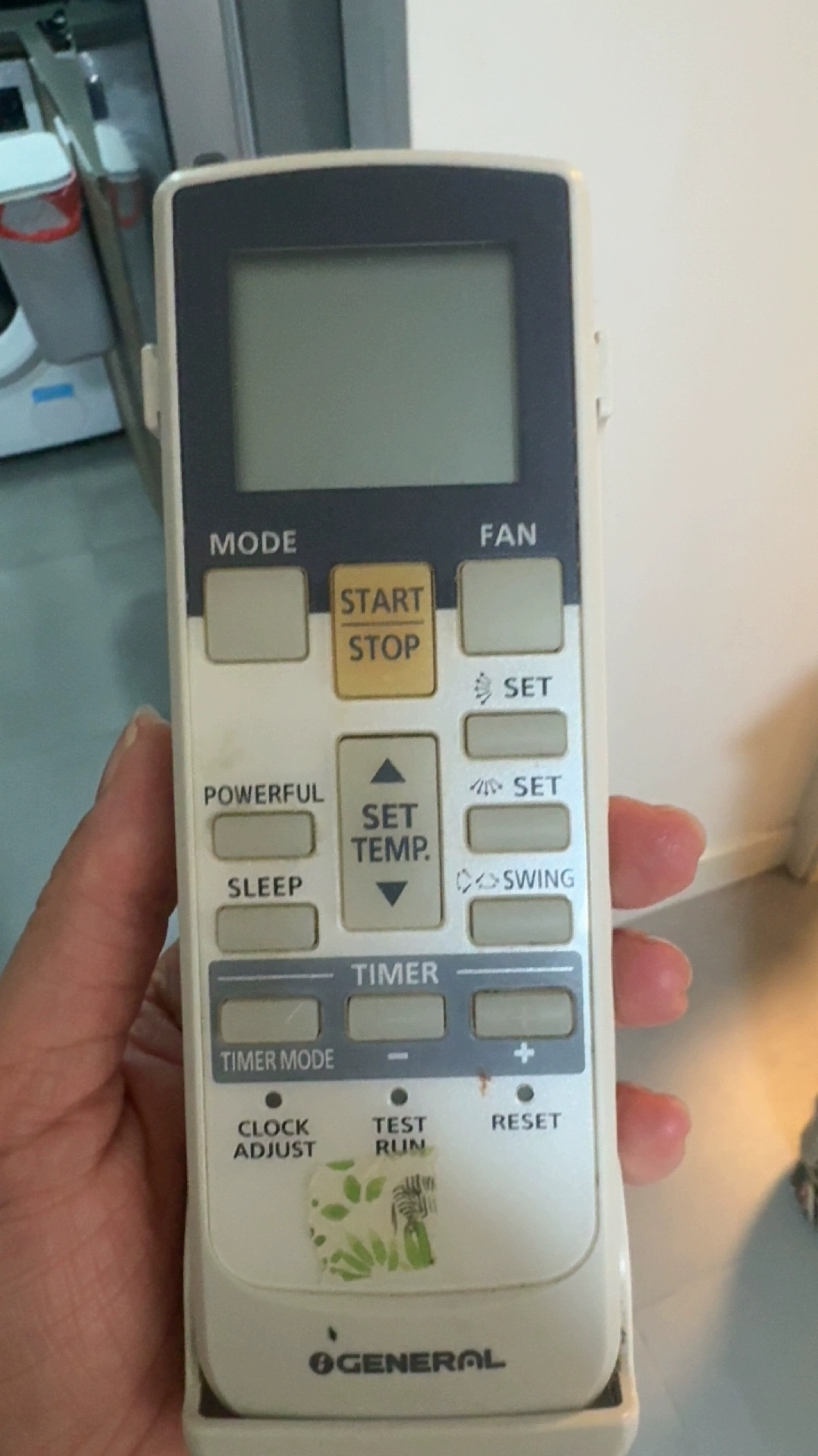 GENERAL富士通珍寶冷氣機AR-RY12  AR-RAJ8E ASWX18FAT空調遙控器