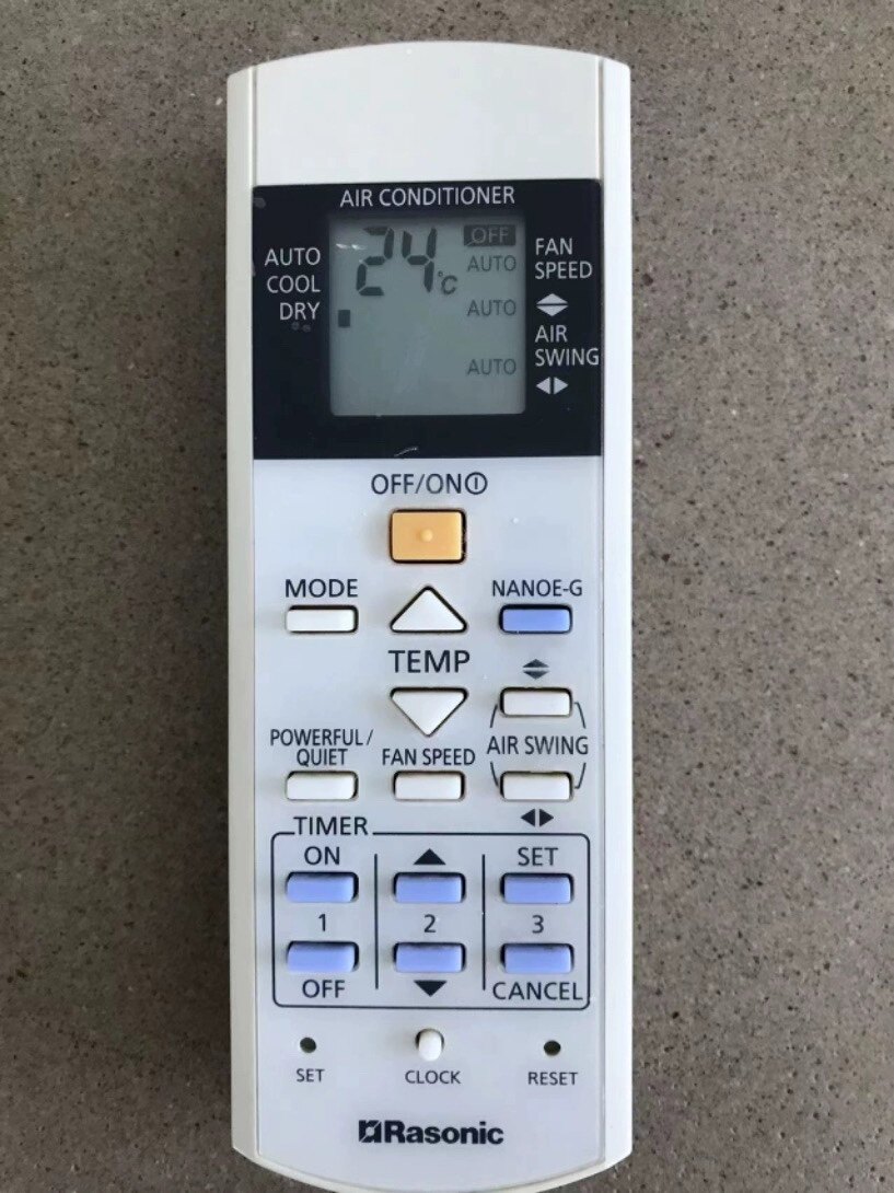 松下乐信冷气空调遥控器 A75C4603 A75C3297 RS-V9PW  通用全新