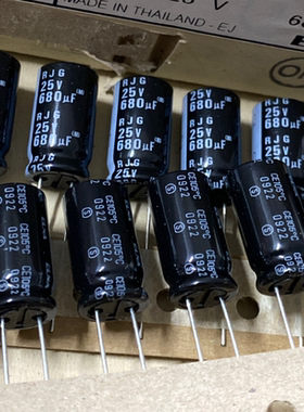 25V680UF/680UF25V伊娜ELNA电解电容器10*20泰国