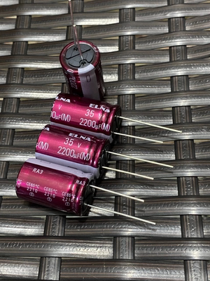 ELNA紫红袍音频电解电容器16*25