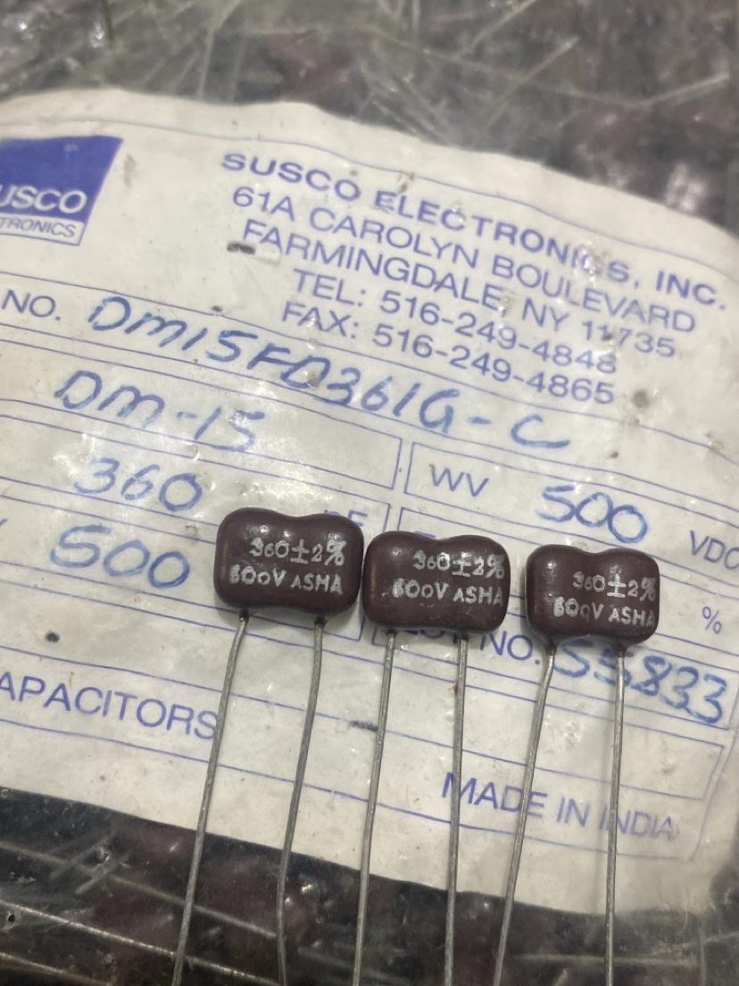 SAHA银云母电容器P6