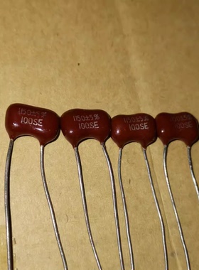 进口三信SOSHIN(SE) 银云母电容器 100V1150PF 代1000PF 102/100V