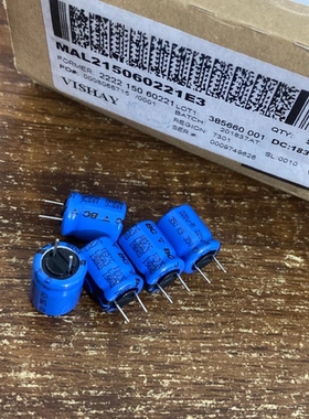 MAL215060221E3 220UF35V VISHAY-BC发烧电容150系列 10*12