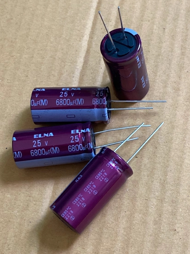 ELNA紫红袍音频电解电容器