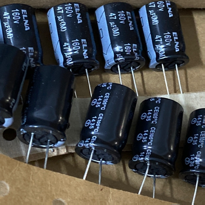 160V47UF/47UF160V伊娜ELNA电解电容器RJ4系12*20