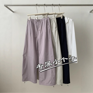 150小个子速干可束脚户外弯刀裤女夏轻薄防晒透气九分阔腿伞兵裤9