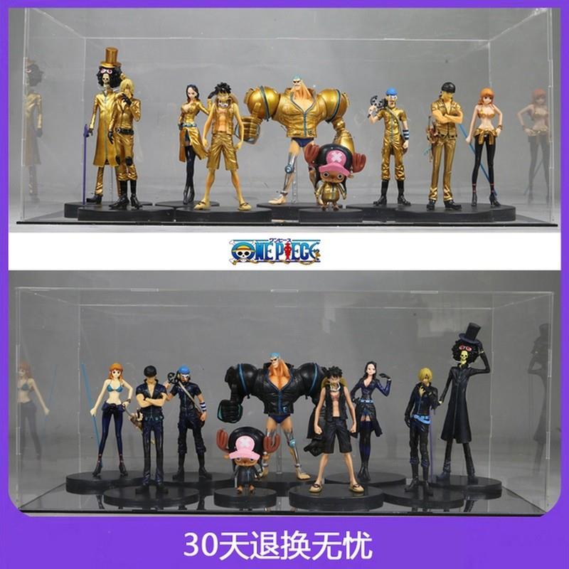 摆件手办黄金城9人草帽团全套限量版动漫海贼王周边车载生日礼物