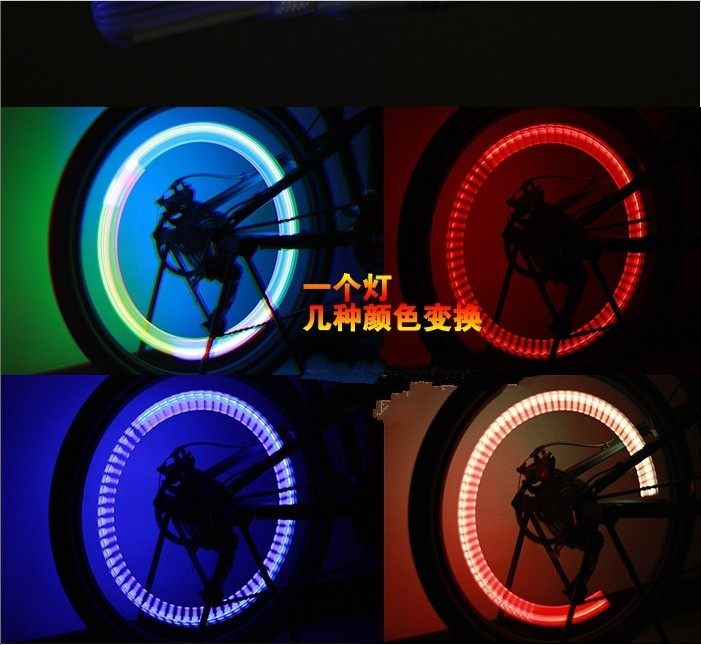 Eclairage pour vélo - feux de Valve - Ref 2404213 Image 1