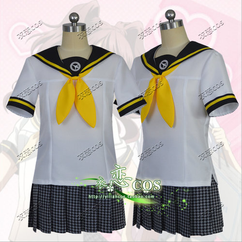 女神异闻录P4八十神高夏季校服久慈川理世cos服