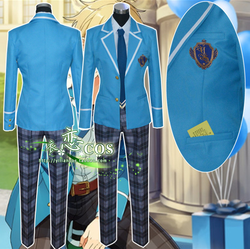 cosplay服装全套偶像梦幻祭冰鹰北斗cos校服男女学生制服动漫套装