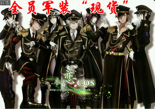 动漫军装伊佐周防尊八田美咲cos