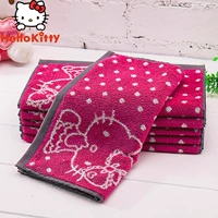 Hellokitty Hello Kitty trẻ em Cotton Phim hoạt hình Khăn mặt Baby Cotton Mềm thấm khăn hoạt hình Cô gái hoạt hình - Khăn tắm / áo choàng tắm khăn tắm xô