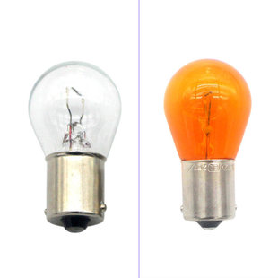 适用于12 大众速腾日行灯泡P21W前转向灯泡PY21W卤素灯泡黄光 18款