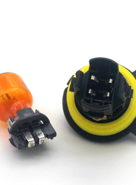 适用帝豪gse新蒙迪欧标致4008沃尔沃xc60前转向灯座转弯灯PWY24W