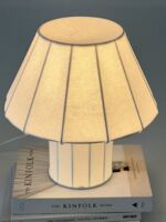 Lantern-like silk lampshade creative table lamp, wabi-sabi style designer table lamp, Japanese-style homestay, hotel, restaurant and living room lamp thumbnail 4