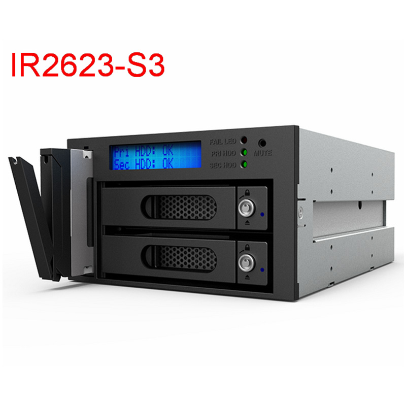 工业级RAID1阵列盒支持安装系统