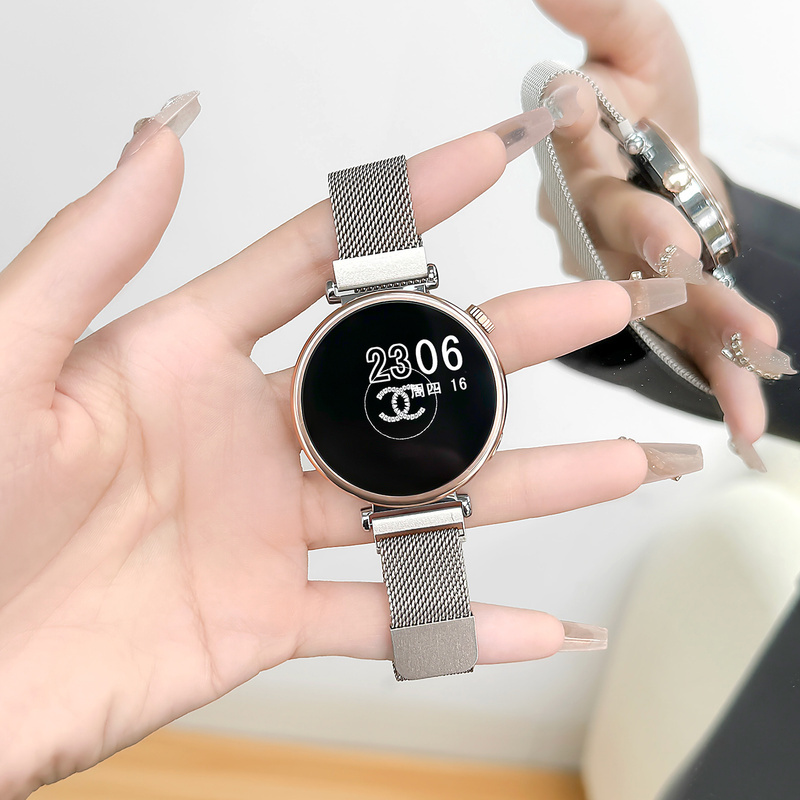 适用OPPO Watch X2Mini手表米兰尼斯18mm磁吸男女腕带夏季表带