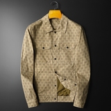 2023年新款春款男士夹克男外套修身小一码1156P145黄，男装夹克，电商A315