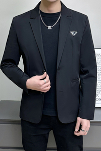 2024年春款男士西装 男士休闲西服 长期供货 K02 P155 模特图图片
