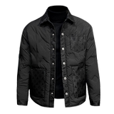 2025新款冬款男士翻领棉衣高端羽绒棉服冬款MY953P175黑，男装棉衣，电商A315