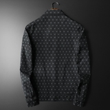 2023年新款春款男士夹克男外套修身小一码1151P145黑，男装夹克，电商A315