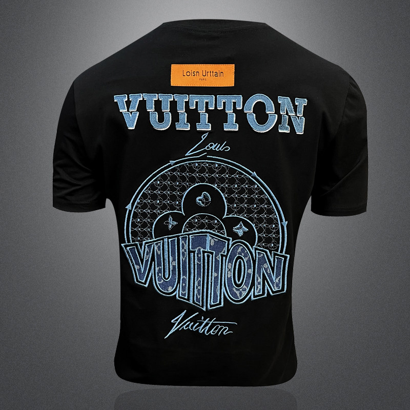 2026新款夏季男士刺绣T恤A315-XB38813P753D图，男装T恤，电商A315