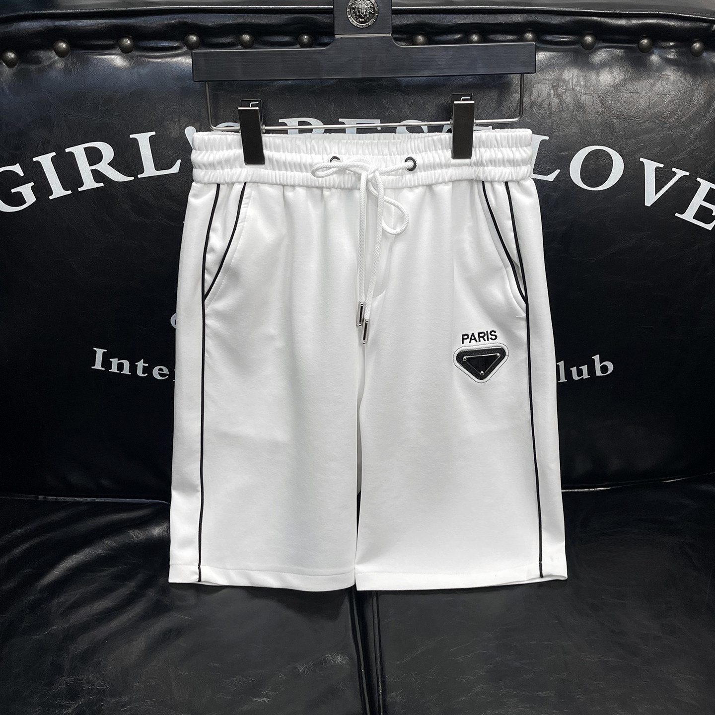 男士短裤2026夏季新款休闲五分裤时尚男装百搭男裤1176P75白，男装休闲裤，电商A315