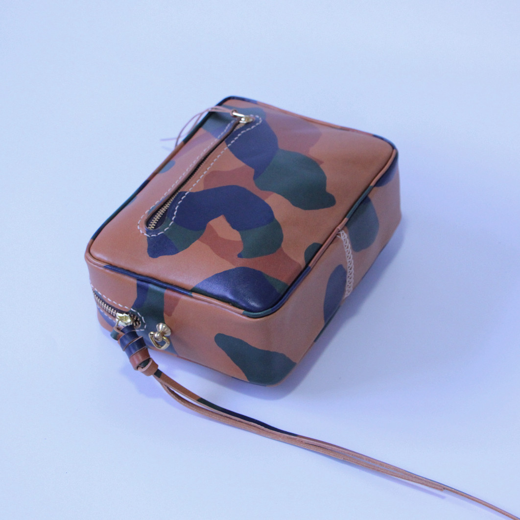 手工制作简约复古头层牛皮真皮休闲单肩包斜跨包小箱包立体剑桥包