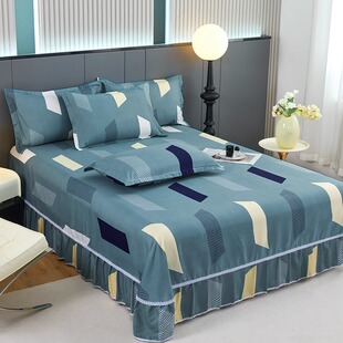 新款秋冬上新加厚 床裙 床罩 韩版亲肤防尘家用单双人四季通用