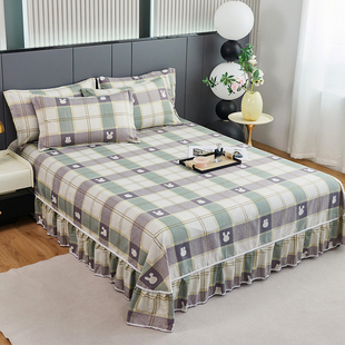 1秋冬上新加厚 床裙 床罩 韩版亲肤防尘家用单双人四季通用