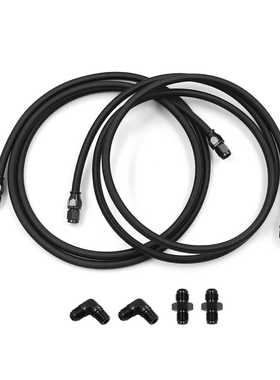 6AN 7FT PTFE变速器冷却器管路组件，GM 4L60 700R4 TH350 TH400