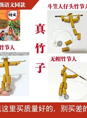 六年级课本竹节人带武器