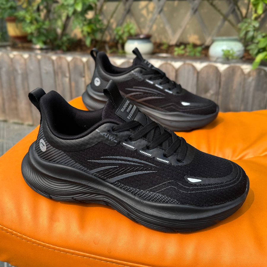 2025秋季新款男女鹭威运动鞋超轻软底透气网布鞋休闲跑步鞋老爹鞋