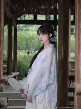 凤翥斋2022夏仿真丝绉烫金汉服