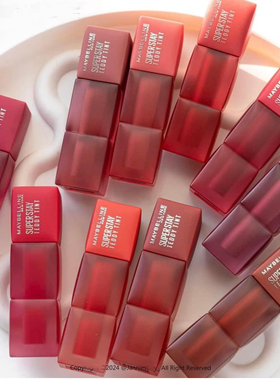 在途泰国美宝莲泰迪熊系列唇釉MaybellineSuperstay Teddy Tint5g