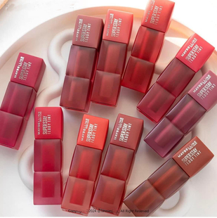 在途泰国美宝莲泰迪熊系列唇釉MaybellineSuperstay Teddy Tint5g