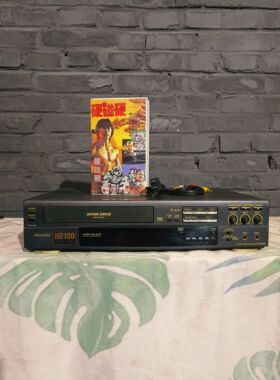 质保一年松下HD100录像机老式录像带播放机VHS格式播放器