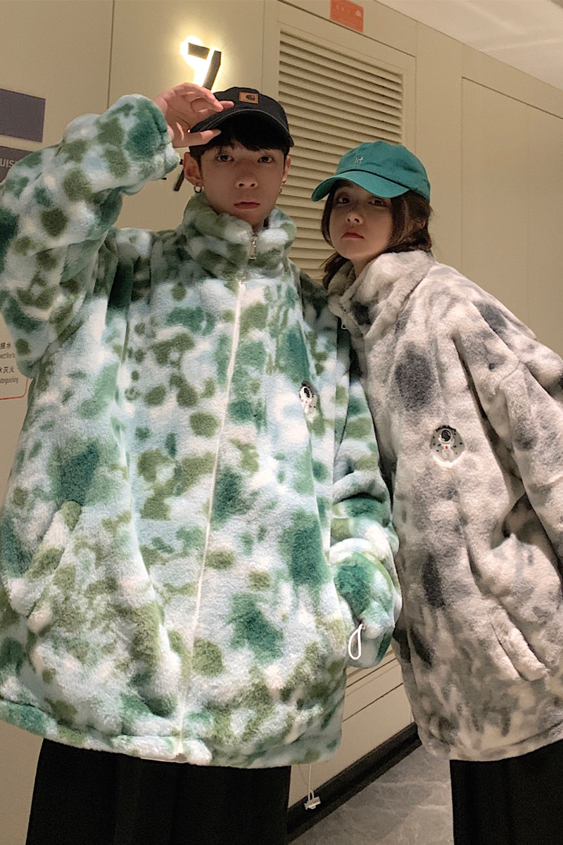 情侣装冬装羊羔毛棉服仿兔毛太空人情侣棉衣外套G972P118男类,男装棉衣,电商A339