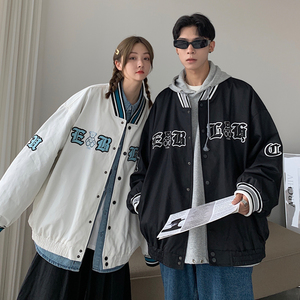 主推秋装 学院风小熊情侣夹克绣花棒球服外套 G950 P88 控118女类图片
