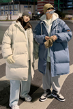 备战双十一中长款过膝棉服假两件加厚情侣棉衣女G910P158女类，男装棉衣，电商A339