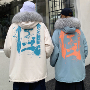 情侣装冬装 羊羔毛棉衣情侣棉衣外套棉服 G900 P128 男类图片