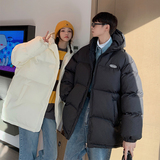 情侣装冬装连帽加厚保暖羽绒棉情侣棉衣华夫格外套G971P128男，男装棉衣，电商A339