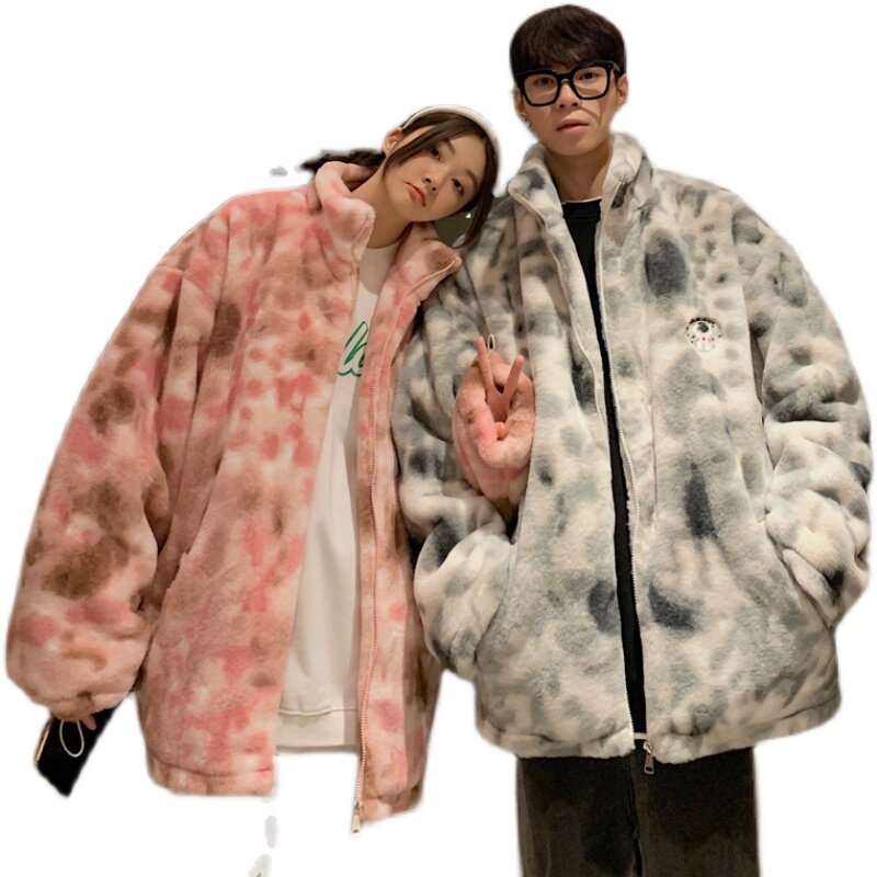 情侣装冬装羊羔毛棉服仿兔毛太空人情侣棉衣外套G972P118男类,男装棉衣,电商A339