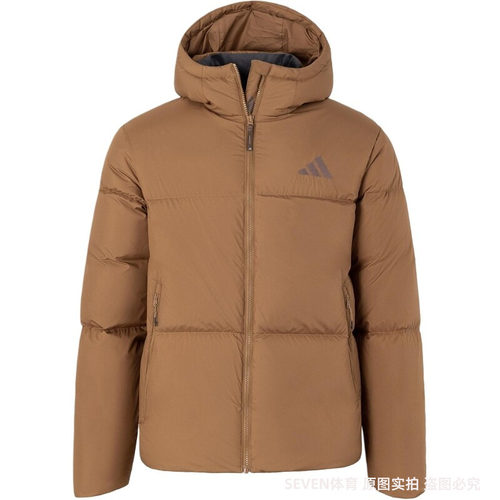 阿迪达斯情侣同款拒水防泼600蓬松羽绒服JV6187JV6188JV6189