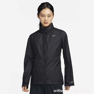 nike耐克女子户外运动训练休闲梭织宽松夹克外套FB7452-010
