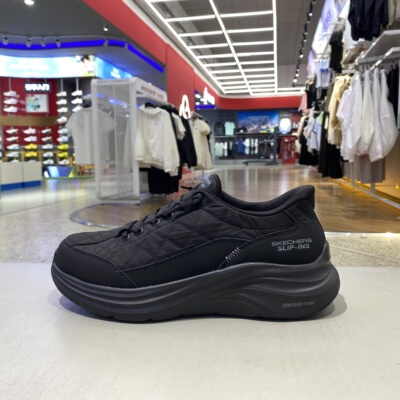 Skechers斯凯奇男轻便跑步鞋透气休闲鞋健步鞋运动鞋232619W-BBK