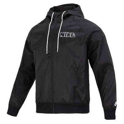 正品Nike/耐克百搭黑色男子休闲运动连帽夹克保暖外套 DX0695-010