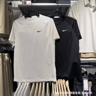 Nike耐克速干短袖25夏新款薄款T恤透气休闲半袖健身训练服 DV9816