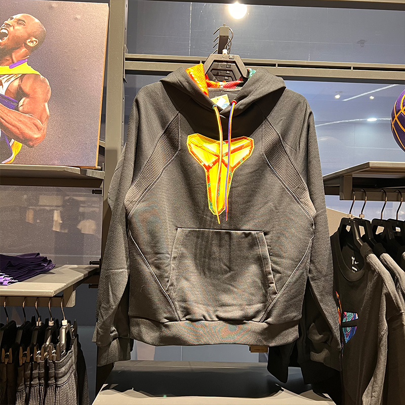 NIKE耐克KOBE科比系列男25春秋新款卫衣保暖套头连帽衫HJ4206-010