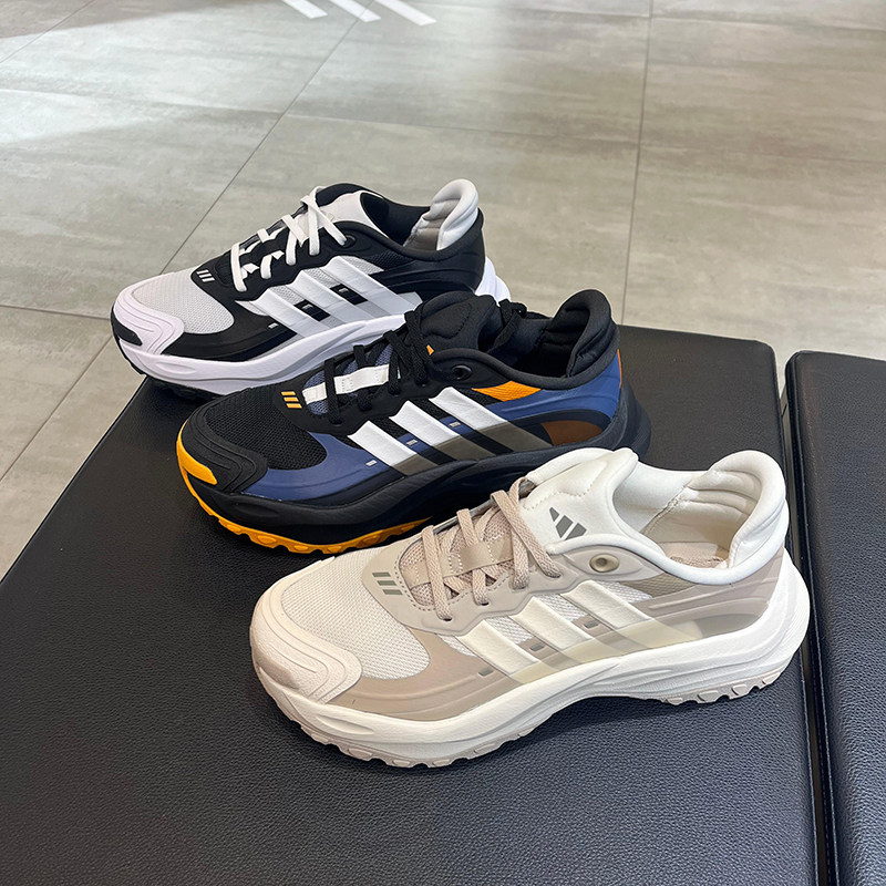 正品Adidas阿迪达斯春夏男女复古厚底老爹鞋耐磨运动跑步鞋JS0221